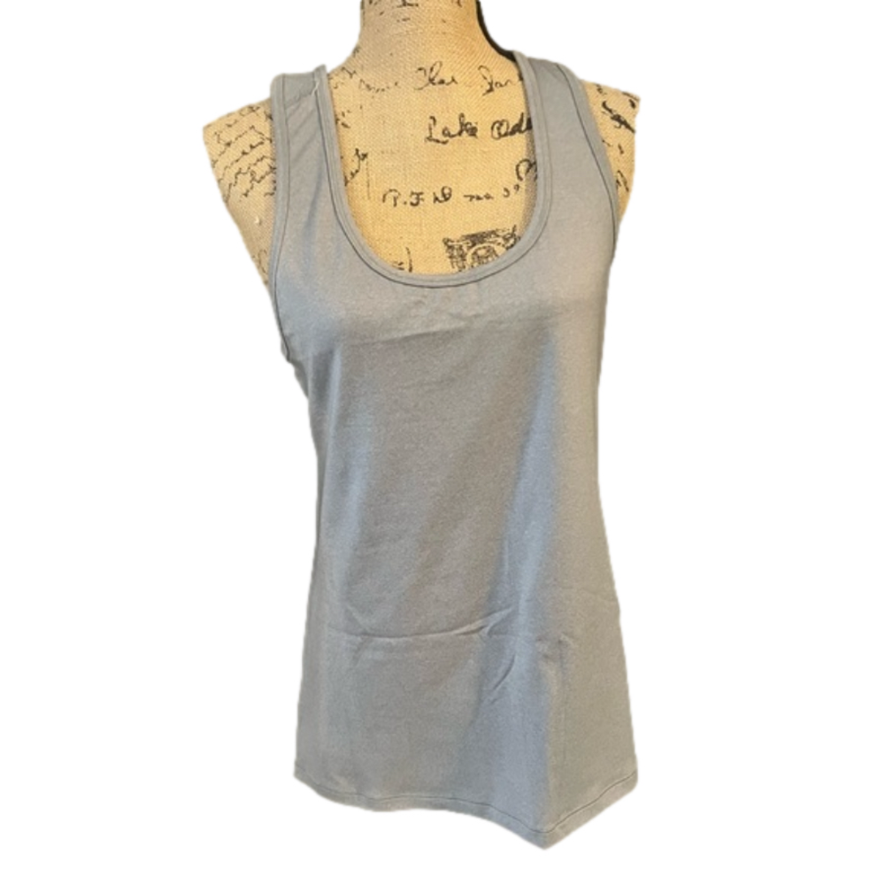 90 Degree by Reflex Woman’s Dri-Fit Racerback Tank Gray Like New Size XL